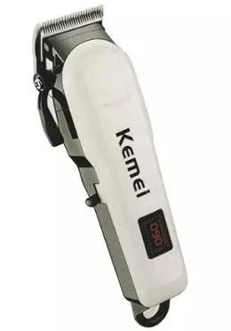 Kemei KM-809A Digital Electric Rechargeable Professional Hair Clipper Trimmer - Rokomari product